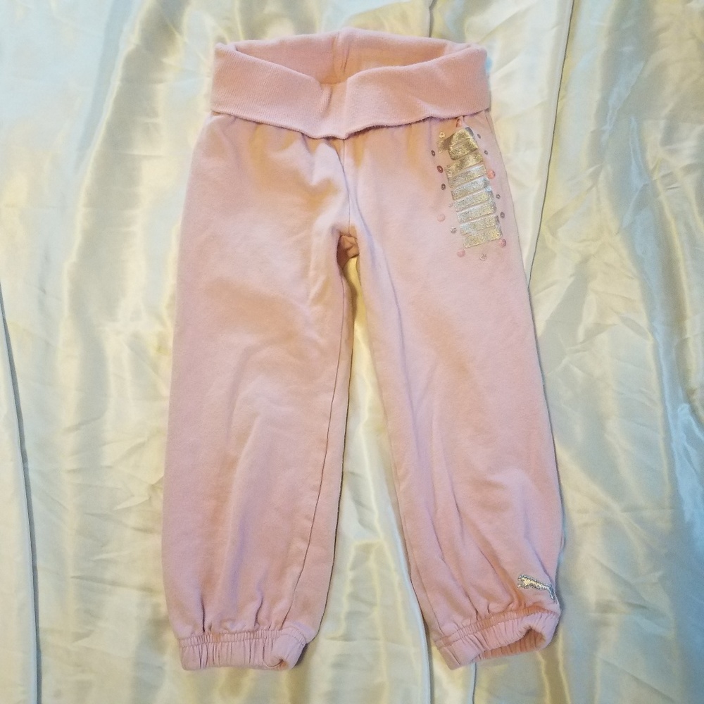 Puma pink sweatpants
